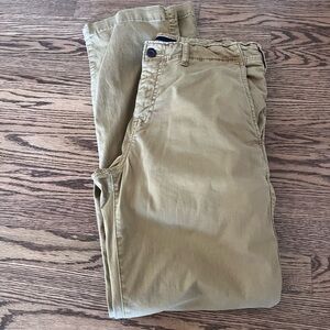 American Eagle Original Straight Leg Extreme Flex Khaki Chino Pants Mens 30x34